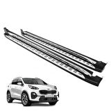 Kia sportage yan basamak koruma marşbiyel 2019+ krom detaylı
