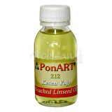 Ponart Ağartılmış Keten Yağı 212-Bleached Linseed Oil 100ml