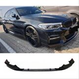 Bmw G30 ön tampon altı lip m-performance pianoblack 2017+ 5 serisi