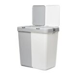 Motek Çok Amaçlı Çift Bölmeli 80 Litre Çamaşır - Kirli Sepeti