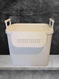 Motek MT-35 Mybox 30 Litre Kulplu Çok Amaçlı  Organizer Saklama Kutusu