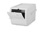 Motek MT-40 S-Box 8 Litre 3'lü Çok Amaçlı Organizer Düzenleyici Gri ( 3*8Litre )