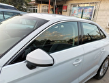 Audi a3 sedan cam çerçevesi kenar çıtası krom tamtur 2013+