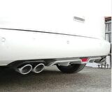 Vw caddy arka tampon difüzörü gri 4 çıkış plastik