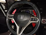 Honda civic fd6 uyumlu typer fn2 direksiyon f1 vites kulakçık paddle shift kırmızı 2006 / 2012