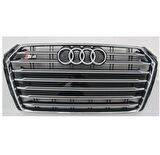 Audi a4 s4 ön panjur ızgara model 2016+ B9 oem siyah krom