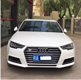 Audi a4 s4 ön panjur ızgara model 2016+ B9 oem siyah krom
