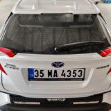 Toyota chr arka tampon üst kaplama koruma plastiği