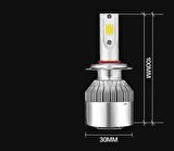 H7 led xenon far aydınlatma seti şimşek etkili ASM 8000lm