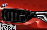 Bmw F36 m4 ön böbrek panjur piano black - çift tırnak
