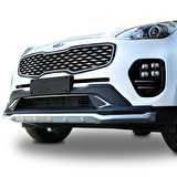 Kia sportage ön ve arka koruma difüzör 2016-20 çift çıkış egzoz