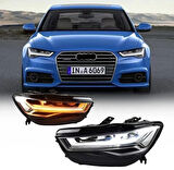Audi a6 c7 ön far lambası matrix full led 2011 / 2016
