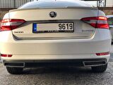 Skoda süperb bagaj üstü spoiler siyah 2015+