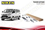 Ford custom tavan çıtası port bagaj taşıyıcı gri kısa şase