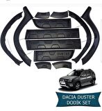 Dacia duster dodik ve kapı koruma çamurluk kaplama plastik 2010 / 2017