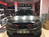 Off road sis lambası ledli 51watt 17 ledli siyah 4x4
