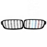 Bmw F30 ön panjur böbrek m şeritli renkli 2012 / 2018