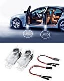 Audi a6 kapı altı ışık lazer led logo hoşgeldin 2018+