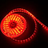 Şerit led 3 çipli smd silikonlu 5 metre 12V Kırmızı