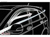 Citroen c elysee cam rüzgarlığı mugen 4.lü