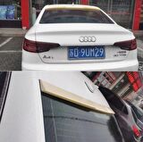 Audi a4 cam üstü spoiler boyasız yarasa 2016+