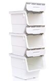 Technow Motek Mt07 Tekerlekli Eşya Ve Erzak Kutusu 3 Katlı  3x12 Lt Organizer