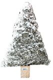 YILBAŞI GRİ YOSUNDAN KARLI AĞAÇ 38 CM