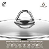 10 Parça Cook SteelBox Paslanmaz Çelik Tencere ve Saklama Kabı