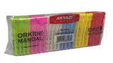 AKYAZI ORKİDE MANDAL PLASTİK 24 ADET