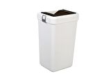 Motek COB-410 Comfort Dustbin 8 Litre Çöp Kovası Beyaz