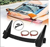 AUTOGP  Honda civic fc5 cam üstü spoiler typer model siyah boyalı 2016 / 2021