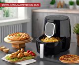 Kahramanlar 5 lt Yağsız Airfryer Siyah