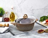 Kahraman KAH 3095 Tencere Fiesta Derin Granit 24 Cm