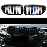 Bmw g30 ön böbrek panjur m şeritli renkli 2017 / 2020