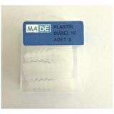 Made Plastik Dubel 10Mm ( 1 Kutu:8 Adet) ST-04