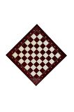 Polyester Satranç Tahtası Büyük Boy 36,5x36,5 Cm