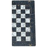Eser Marble Kırımızı Büyük Boy Tavla Takımı