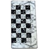 Eser Marble Beyaz Büyük Boy Takmı