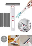 Taşınabilir Mini Mop Kendinden Sıkmalı Mini Temizlik Paspası Mutfak Araba Banyo Camlarda Kullanım