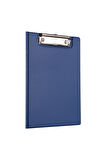 Kapaklı Sekreterlik A5 Pvc 100 Yaprak Kapasiteli Clip Board 17,5x24 cm