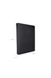 Evrak Sunum Tanıtım Firma Klasörü A4 Pvc 3 cm 2 Halkalı 200 Yaprak Kapasiteli Ring Binder File 27x32 cm