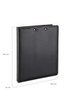 Evrak Sunum Tanıtım Firma Klasörü Sekreterlik A4 250 Yaprak Kapasiteli Ring Binder File Vegan 26,5x32 cm