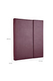 Evrak Sunum Tanıtım Firma Klasörü Sekreterlik A4 4 Halkalı Ring Binder File 250 Yaprak Kapasiteli 27x33 cm