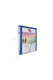 Evrak Sunum Tanıtım Firma Klasörü A4 Pvc 3 cm 2 Halkalı 250 Yaprak Kapasiteli Ring Binder File 27,5x32 cm