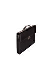 Organizer Ajanda Diplomat Kulplu Fermuarlı Tarihsiz Kareli 20x28 Defterli Padfolio Vegan 28x34,5 cm