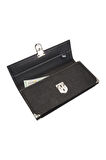 Çek ve Senet Portföyü Unisex Mini Bag Organizer 13 Cepli Vegan 13,5x24 cm