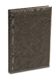 Deri Defter Günlük Journal Ajanda Tarihsiz Çizgili 160 Yaprak Paris Vegan 14x20 cm