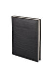 Deri Defter Günlük Journal Ajanda Tarihsiz Kareli 160 Yaprak Baron Vegan 14x20 cm