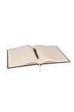 Deri Defter Günlük Journal Ajanda Tarihsiz Çizgili 160 Yaprak Hilton Vegan 17x24 cm