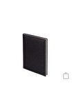 Deri Defter Günlük Journal Ajanda Tarihsiz Düz 160 Yaprak Hilton Vegan 17x24 cm